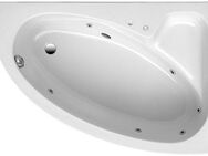 OTTOFOND Whirlpool-Badewanne Salinas A, (Komplett-Set, 3-tlg), Typ 1, chrom