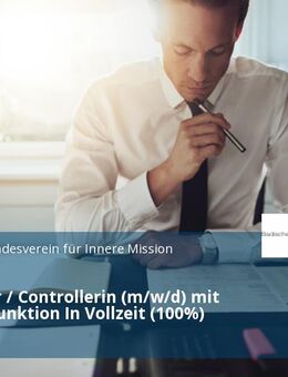 Controller / Controllerin (m/w/d) mit Leitungsfunktion In Vollzeit (100%) - Karlsruhe