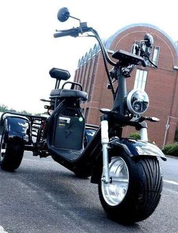 E-Scooter mit Straßenzulassung – drei Räder Trike 35km/120km Reichweite, 60V | 2000W | 20AH/40AH/50AH Akku CP3.1 - Köln