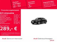Audi A3, Limousine advanced 30 TFSI Businesspaket 18-Zoll Optikpaket schwarz, Jahr 2023 - Hannover