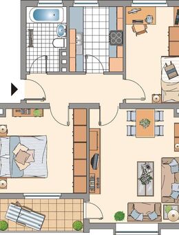 Demnächst Bezugsfertig!!! Erdgeschoss, Duschbad und Balkon - Gelsenkirchen