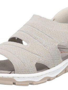 Rieker Sandale Trekkingsandale, Outdoorsandale, Sommerschuh mit Elastik-Einschlupf