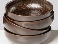 Gipfelstück Müslischale Glockenklang, Steinzeug, (Set, 4-tlg), Scandi-Style, glänzende Reaktivglasur, jedes Stück ein Unikat