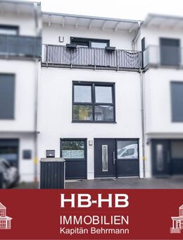 Exklusiver Neubau. 6 Zimmer, 2 Bäder, 3 Balkone, exklusive Küche und viel Platz für die Familie! - Bremen