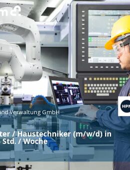 Hausmeister / Haustechniker (m/w/d) in Teilzeit 25 Std. / Woche - Hamburg