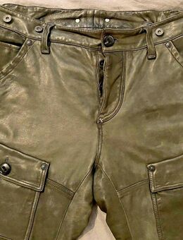 G Star Raw Lederhose Elwood Storm Leather Jeans W34/L34 Rarität - Köln