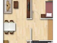 Neubauprojekt in Süßen! Die perfekte Single-Wohnung, 2 Zimmer, Ankleide, Balkon, 2. OG. Mit Aufzug ! - Süßen