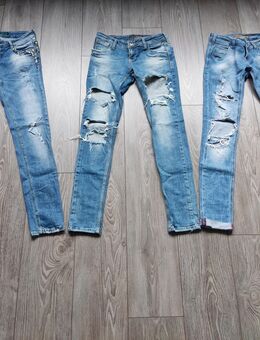 3.Elegante Damen Jeanshosen "What's up" Gr.36 (S) Blau Size 27 **Top-Zustand** - Köln