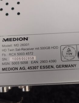 Medion HD Satelliten Receiver - Hagen (Stadt der FernUniversität) Vorhalle