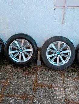 Nagelneue Winterreifen Firestone Winterhawk 4 auf originalen BMW - Büdingen