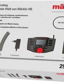 Märklin Gleise-Set Digitalset MS2, Wechselstrom - 29000, H0