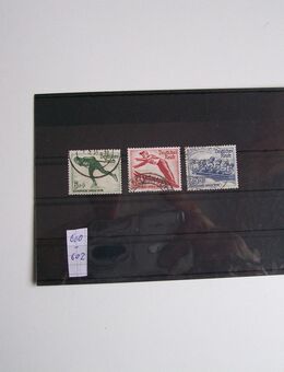 Briefmarken, Deutsches Reich, MiNr. 600-602, Winter Olympia, gest - Erftstadt