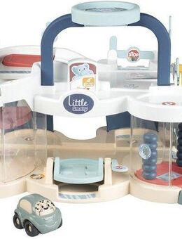 Smoby Spiel-Parkgarage Little Smoby, Multi-Garage, inklusive 1 Mini-Flitzer