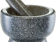 Zeller Present Mörser, (Set, 2-tlg), Granit