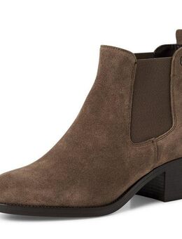 Tamaris Chelseaboots, Blockabsatz, Stiefelette, Businessschuh in schmaler Form