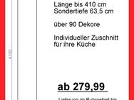 Arbeitsplatte JK 583 für Ikea Küche 410 x 63,5 cm 90 Dekore gut schnell günstig - Oberhausen