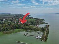 Blick auf Hafen und Karniner Brücke - Einfamilienhaus und Bauplatz in Karnin / Insel Usedom - Usedom