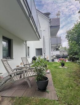 Helle, zentral gelegene 3-Zimmer-Wohnung im EG mit großem Garten - Ergolding