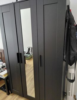 Ikea BRIMNES Kleiderschrank, schwarz, 117x50x190 [Wardrobe] - Hannover