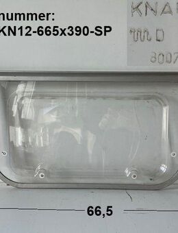 Universal Wohnwagenfenster Knaus 12 D725 8007 ca 66,5 x 39 Sonderpreis (Klebestreifenreste) gebr. (klar/transparent) - Schotten Zentrum