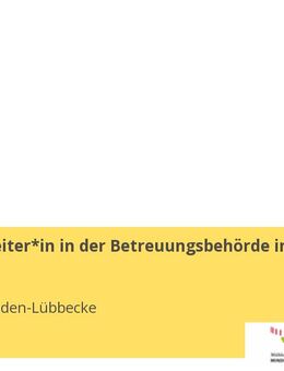 Sachbearbeiter*in in der Betreuungsbehörde im Sozialamt - Minden (Nordrhein-Westfalen)