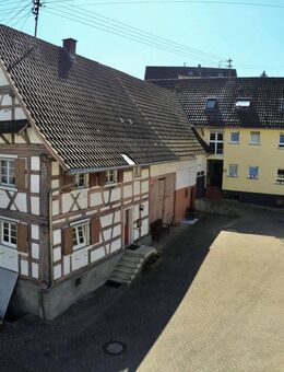 Leben. Arbeiten. Vermieten. Vielseitiges Anwesen mit Fachwerk, Ökonomie & Zweifamilienhaus - Hohberg