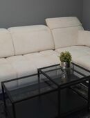 NEU ! UNBENUTZES BIG-SOFA MIT OTTOMANE, 285 BREITE in 22459
