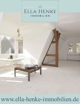 Große 3-Zimmer-Dachgeschosswohnung in Toplage nahe Berliner Platz. - Bad Harzburg