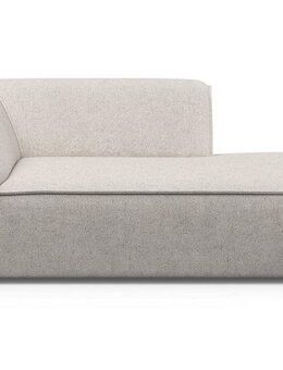 RAUM.ID Ottomane Merid Chaiselongue, Maße B/T/H: 100/162/70 cm, als Modul oder separat verwendbar, für individuelle Zusammenstellung
