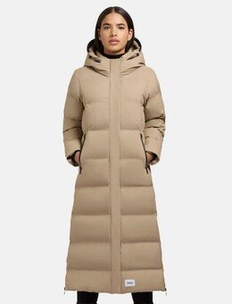khujo Steppmantel Mayla2-YM Warmer Damen Wintermantel mit großer Kapuze