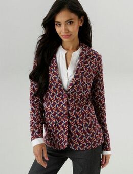 Aniston SELECTED Kurzblazer in trendy Jacquard-Qualität - NEUE KOLLEKTION
