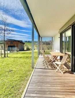 Nähe Krankenhaus: Top-Moderne, neue 5-Zimmer-Wohnung - Erdgeschoss, Einbaukücke, 2 Terrassen - Kaufbeuren