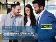 Fachdienstleitung (m/w/d) für den Fachdienst 2.1 – Stadtentwicklung - Straelen