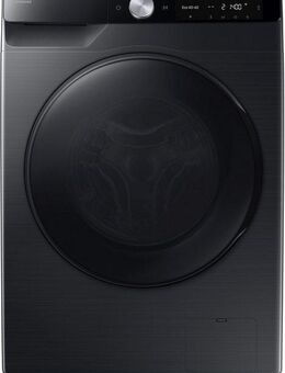 Samsung Waschtrockner WD6100D SLIM WD90DG6G94BB, 9 kg, 5 kg, 1400 U/min, SLIM Platzsparer ‑ Große Wäsche auf kleinem Raum