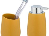 WENKO Badaccessoire-Set Badi, Set, 2 tlg., aus hochwertiger Keramik