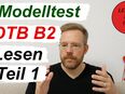 Deutsch lernen Prüfungsvorbereitung DTB B2 online kostenlos Stuttgart in 70180