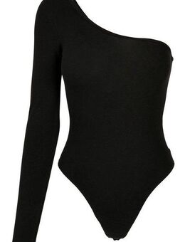 URBAN CLASSICS Body Urban Classics Damen Ladies Organic Asymmetric One Sleeve Body