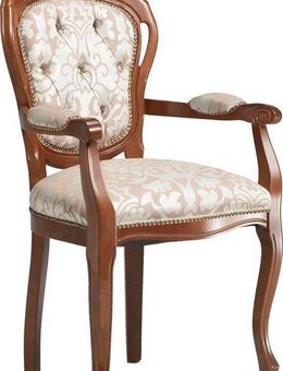 Home affaire Polsterstuhl VENEZIANA 921/B, mit Armlehnen, 1 Stück