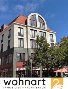 Investieren in Toplage am Fischmarkt - 2-Zimmer-Wohnung mit Aufzug und Gemeinschaftsterrasse - Halberstadt