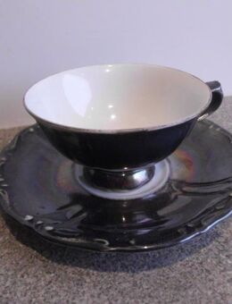 Rudolf Wächter Porzellan Dekor Feinsilber Mokkatasse Tasse Espressotasse Vintage Retro 3,- - Flensburg