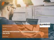 Softwareentwickler Applikationssoftware (m/w/d) - Erfurt