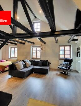 Möblierte Dachgeschosswohnung im Loft-Stil in der Innenstadt! - Melsungen