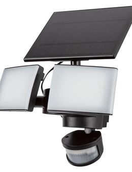 Design LED Solar Wandlampe Außenbeleuchtung Gartenlampe Set534 - Wuppertal