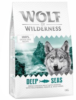 Wolf of Wilderness Adult "Deep Seas" Hering - getreidefrei - Sparpaket: 5 x 1 kg