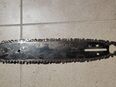 Gebrauchtes Schwert/Führungsschiene (419 806 631; 35 cm Länge) und Sägekette (3/8 1,3 mm) für Kettensäge Dolmar PS 33, nicht verbogen, 15,- €, Versand gegen Aufpreis möglich in 91364