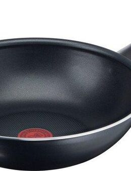 Tefal Wok Day by Day, Aluminium, Antihaftversiegelung, Thermo-Spot Temperaturanzeiger, 28 cm