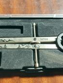 Zirkel im Tattoo-Design – gebraucht, schwarz, mit Originalbox und Zubehör, voll funktionsfähig, guter Zustand. in 91126