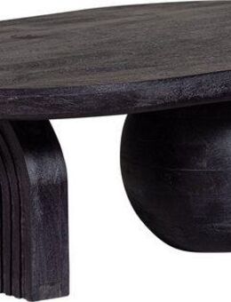 WOOOD Couchtisch Steppe, aus Mangoholz, große Tischplatte, H 38 cm x B 110 cm