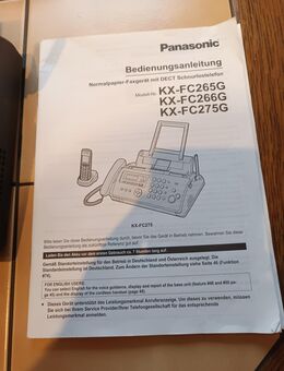 Fax-Gerät mit Telefon und Anrufbeantworter, Kopieren auch möglich, wegen Neukauf abzugeben-Versand möglich. - Dresden