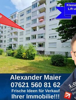 Interessante Chance in Grenzach-Wyhlen: 3-Zi-Wohnung mit Lift und Balkon, Einbauküche, Miele - Grenzach-Wyhlen